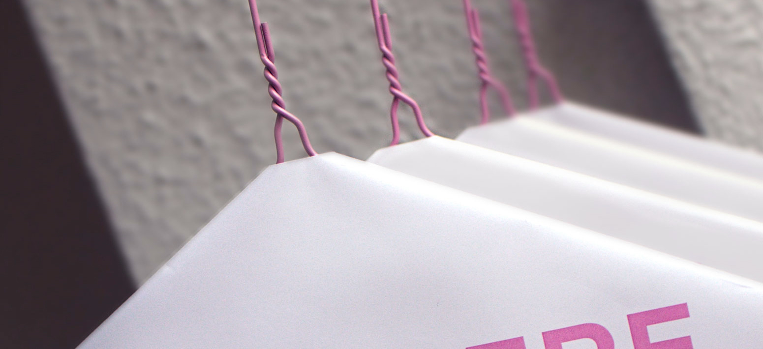 Pink Hangers M&B Hangers